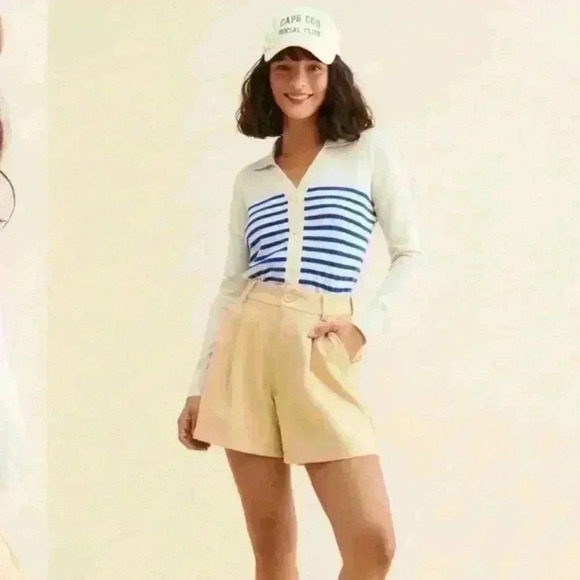 Cocoa Cashmere London Collared 100% Cashmere sweater XS - Picture 4 of 7